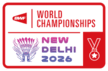 World Championships New Delhi 2026 artwork